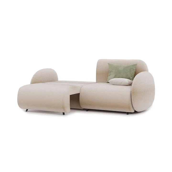 Defure 3-Seater Straight Storage Medium Sofa Bed 220 x 84 x 95cm - HorecaStore