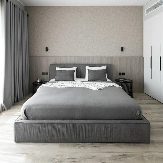 Defure King Sized Bed Frame 200 x 180 x 200 cm - HorecaStore