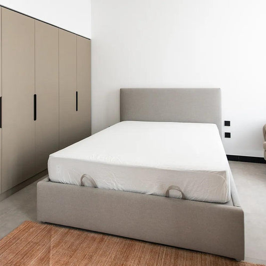 Defure Single Sized Storage Bed Frame 90/100 x 200 cm - HorecaStore