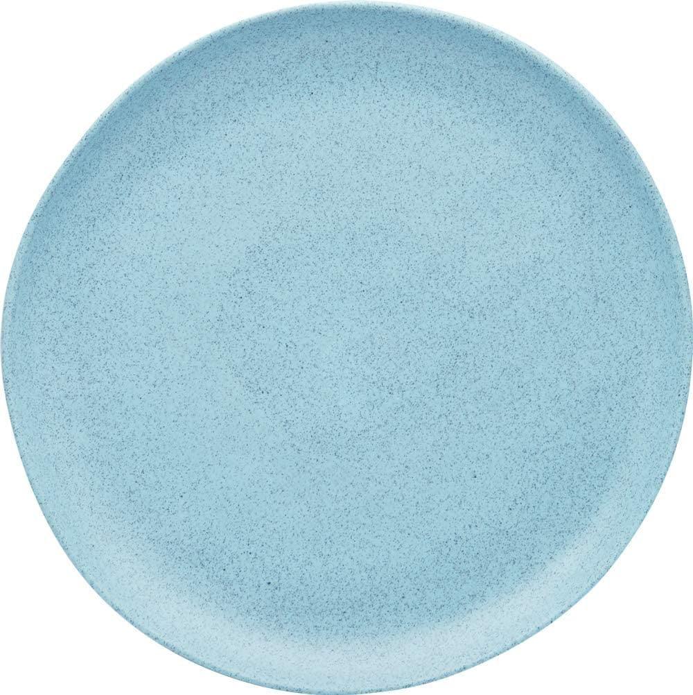 Dinewell 10.5"/26.6CM Melamine Round Dinner Plate Blue Speckle 4/Case