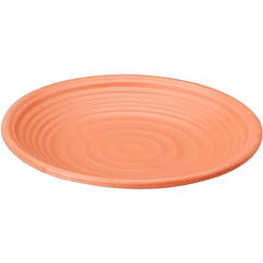 Dinewell 11"/28CM Melamine Round Dinner Plate Terracotta 4/Case