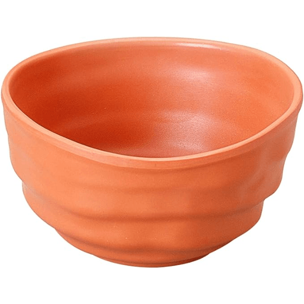 Dinewell 4.25"/11CM Melamine Round Bowl Terracotta 5/Case