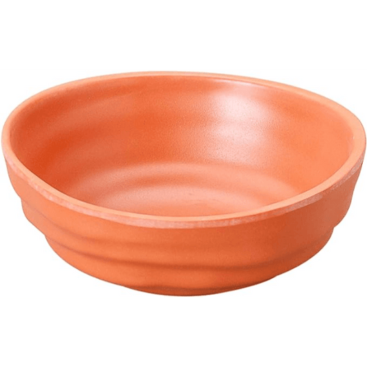 Dinewell 5.5"/14CM Melamine Round Bowl Terracotta 6/Case