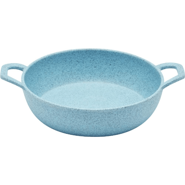 Dinewell 5.5"/14CM Melamine Round Serving Kadai Blue Speckle