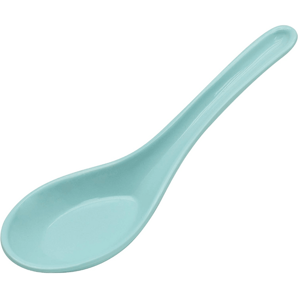 Dinewell 5.5"/14CM Melamine Soup Spoon Sky Blue 12/Case