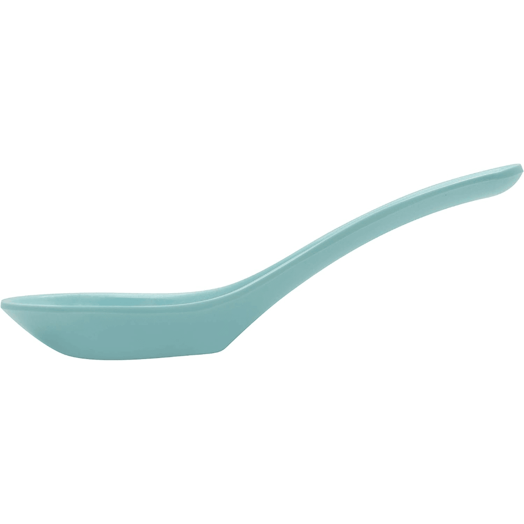 Dinewell 5.5"/14CM Melamine Soup Spoon Sky Blue 12/Case