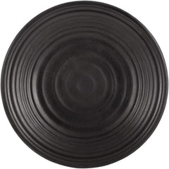 Dinewell 7.5"/19CM Melamine Round Small Plate Black 8/Case