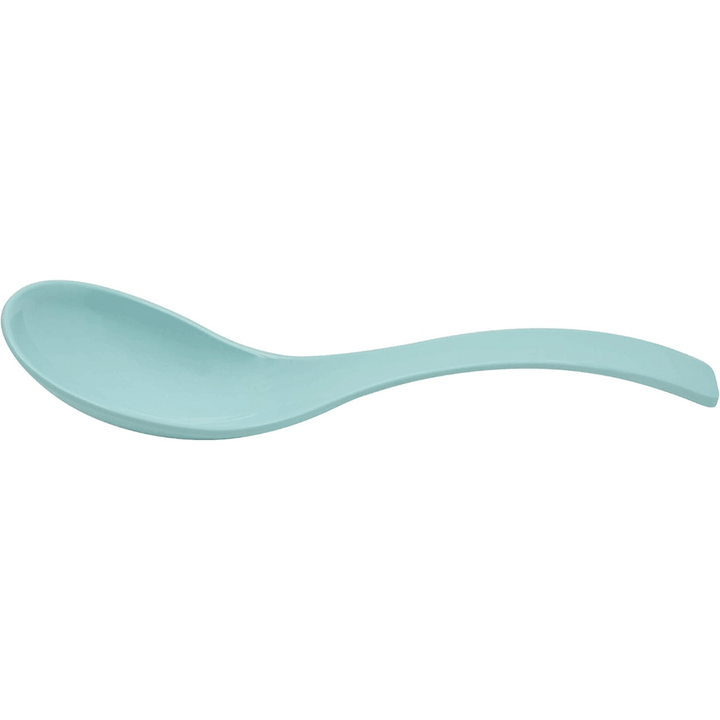 Dinewell 9.75"/25CM Melamine Soup Serving Spoon Sky Blue 12/Case