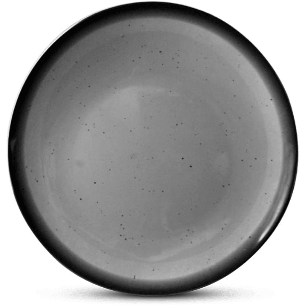 Dinewell Riva 11.5"/29CM Melamine Round Dinner Plate Grey 5/Case