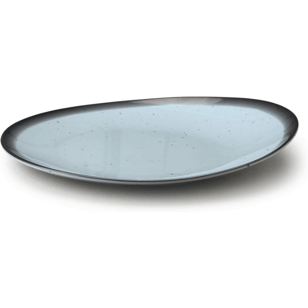 Dinewell Riva 11.5/29CM Melamine Round Dinner Plate Blue 5/Case