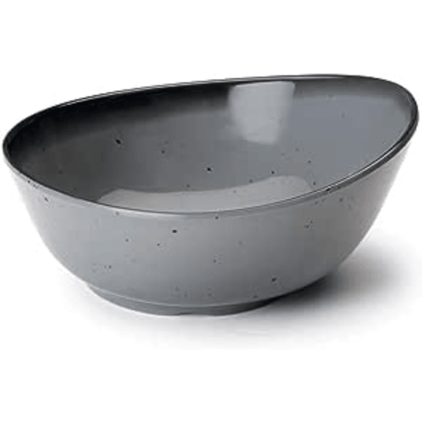 Dinewell Riva 6"/15CM Melamine Round Bowl Grey 4/Case