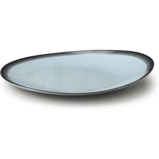 Dinewell Riva 9.5/24CM Melamine Round Side Plate Blue 6/Case