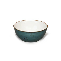 Furtino England Exotic 6"/16cm Blue Porcelain Bowl
