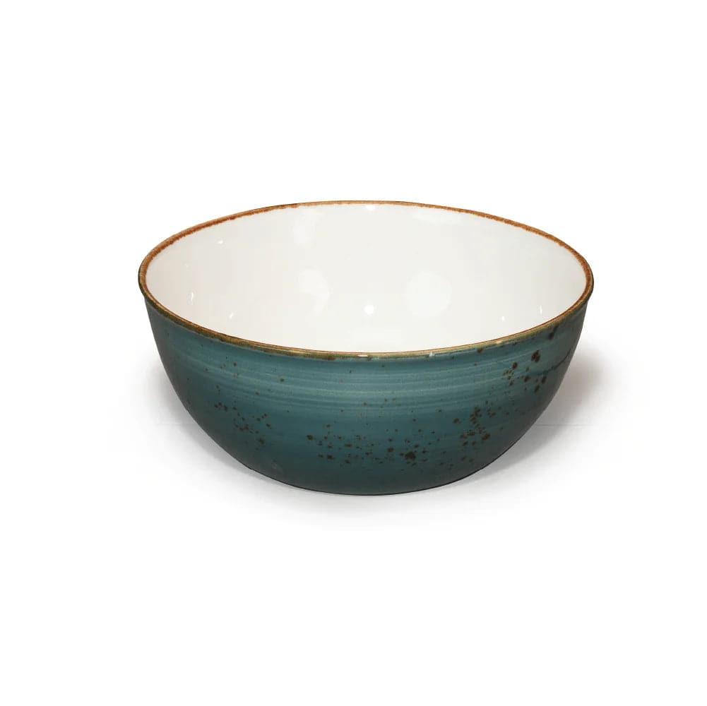 Furtino England Exotic 9"/23cm Blue Porcelain Bowl