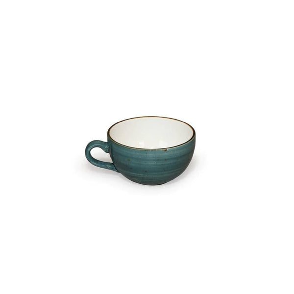 Furtino England Exotic 32cl/11oz Blue Porcelain Cappucino Cup - HorecaStore