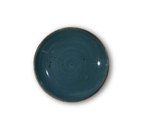 Furtino England Exotic 11"/28cm Blue Porcelain Soup / Paste Bowl - HorecaStore