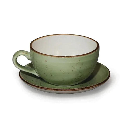 Furtino England Exotic 23cl/8oz Green Porcelain Tea Cup