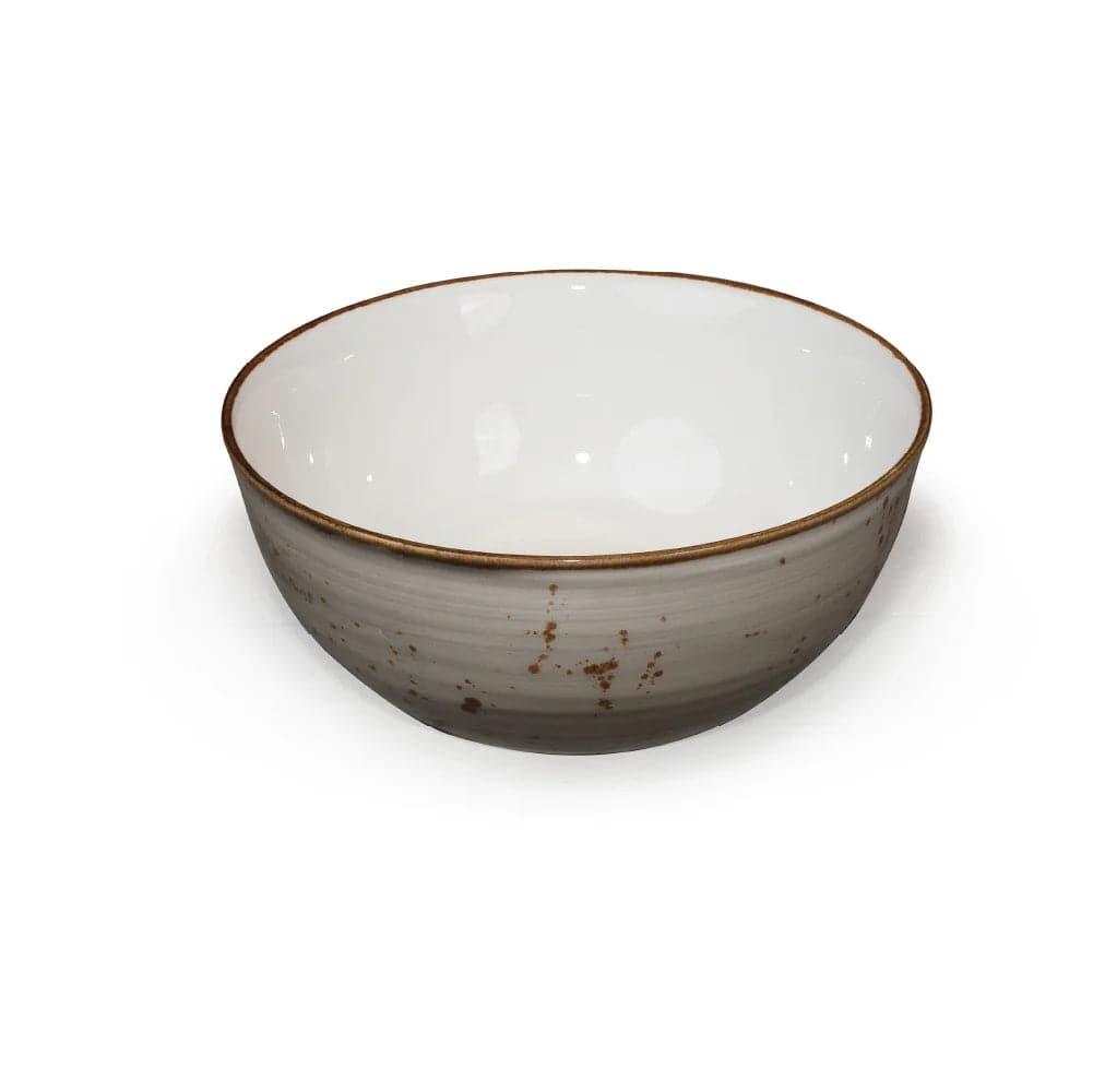 Furtino England Exotic 5"/13cm Grey Porcelain Bowl - HorecaStore