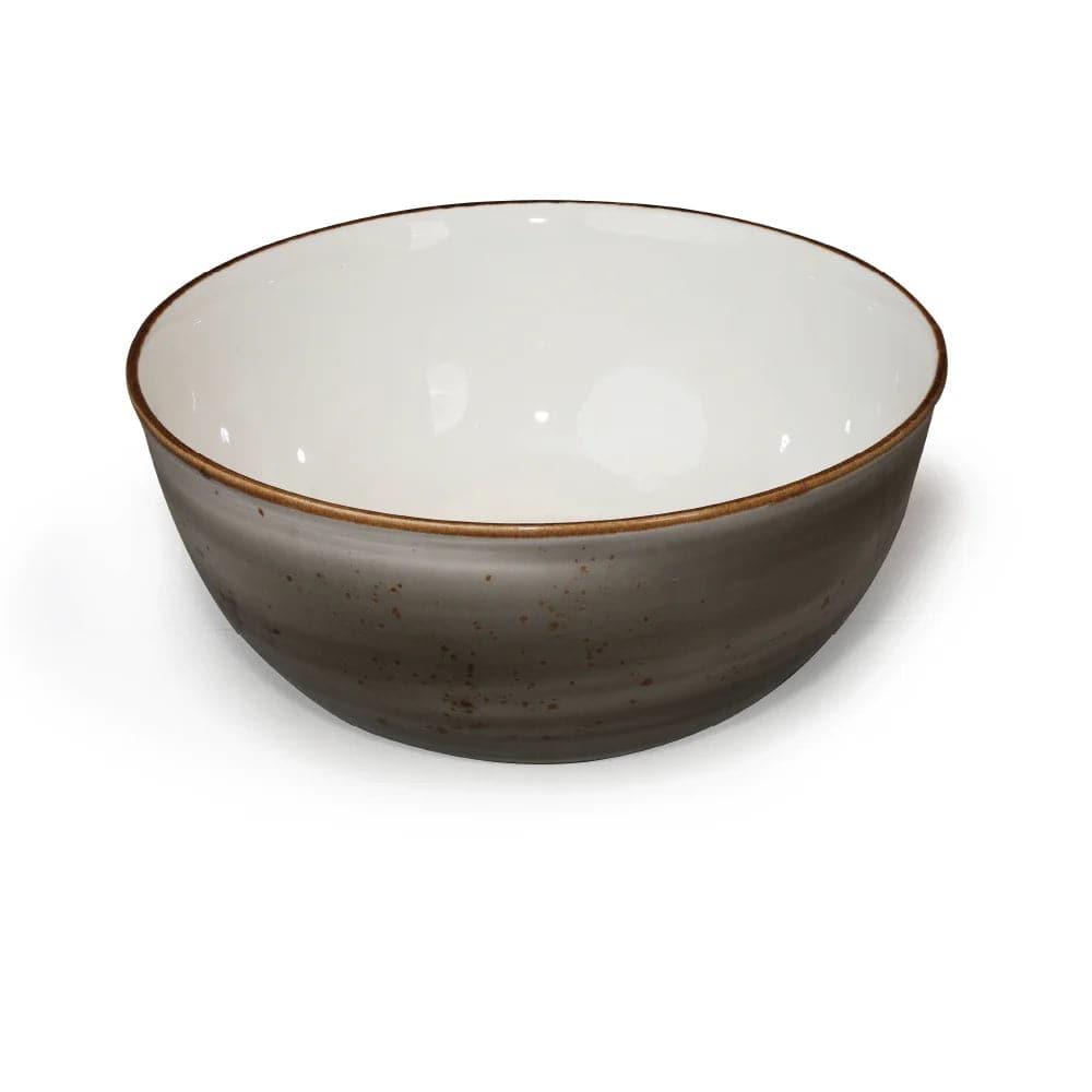 Furtino England Exotic 6"/16cm Grey Porcelain Bowl - HorecaStore