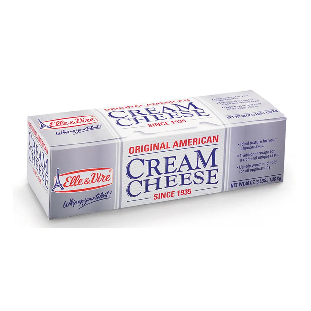 Elle & Vire Original American Cream Cheese 34 %, 10 x 1.36 kg