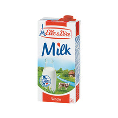 Elle & Vire UHT Milk Full Cream, 1 L