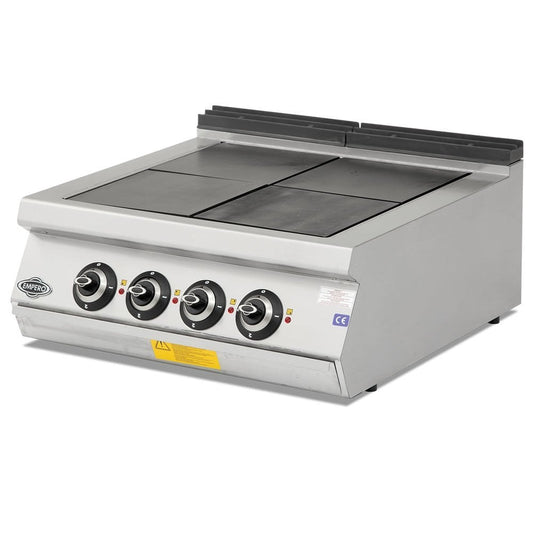 Empero 4 Hot Plate Electric Cooker with Oven, 16 kW, Oven Power 9 kW, 80 x 90 x 85 cm