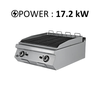 Empero Gas Vapor Grill, 17.2 kW, 80 x 90 x 85 cm