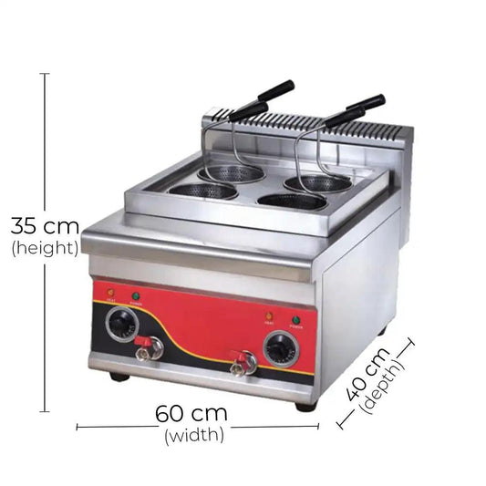 THS EPC-4A Counter Top Pasta Cooker 3.2 kW, 42 x 60 x 35 cm - HorecaStore