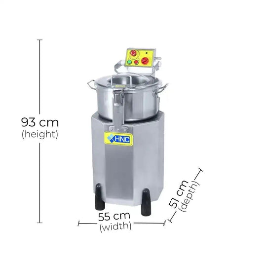 HNC HCT-36M Food and Meat Shredding Machine, Capacity 6 kg 1.1 kW, 55 x 51 x 93 cm - HorecaStore