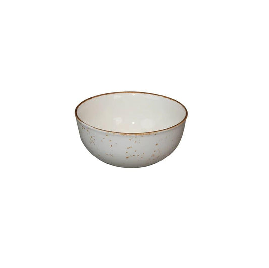 Furtino England Exotic 9"/23cm White Porcelain Bowl - HorecaStore