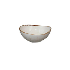 Furtino England Exotic 5"x6.5"/13x16.5cm White Porcelain Oval Bowl