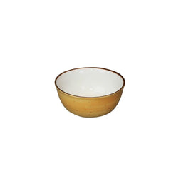 Furtino England Exotic 5"/13cm Porcelain Round Bowl Yellow