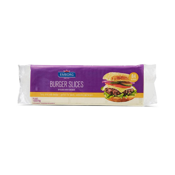 Emborg Burger Slices Coloured 8 PKT X 1 KG   HorecaStore