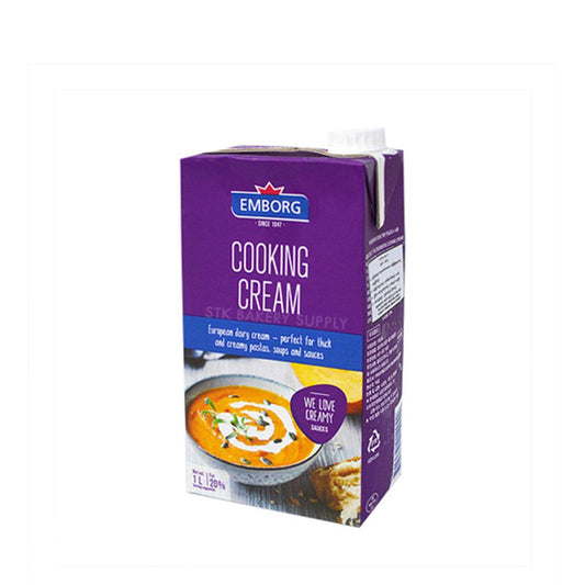 Emborg Cooking Cream 20% Fat 12 x 1L   HorecaStore