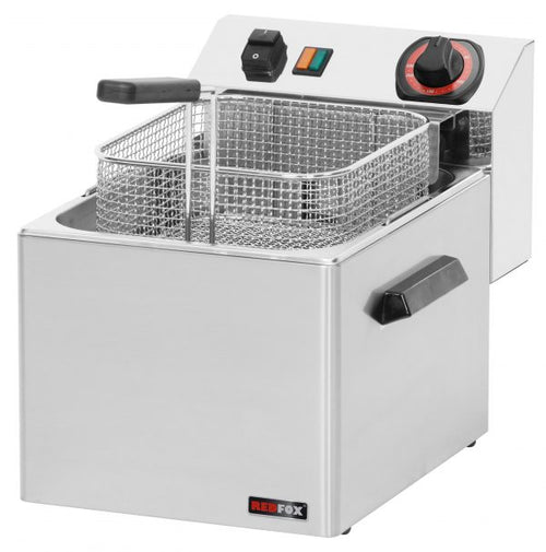 RM Gastro FE-07- T Electric Fryer, 8 L, 6 kW, 31 x 45 x 33 cm