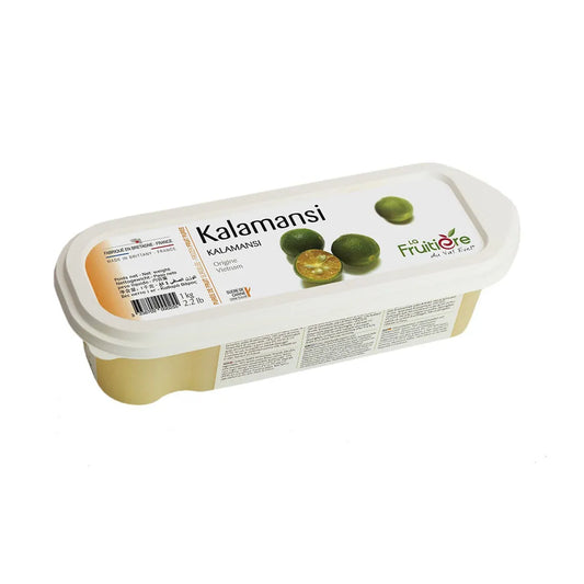 LA FRUITIERÉ 100% Pure Kalamansi Pureé Frozen -  6 x 1 Kg Pack