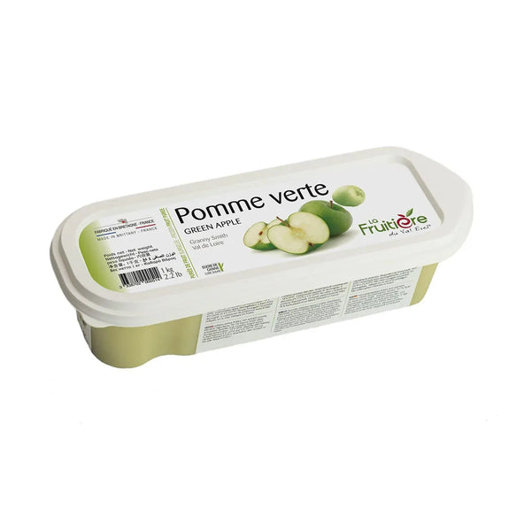 La Fruitiere Granny Smith Apple Puree Frozen -  6 x 1 Kg Pack