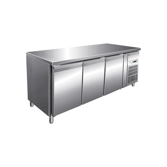 Forcar G-GN3100BT Three Door Under Counter Freezer With Backsplash 417 Liter 570W - HorecaStore