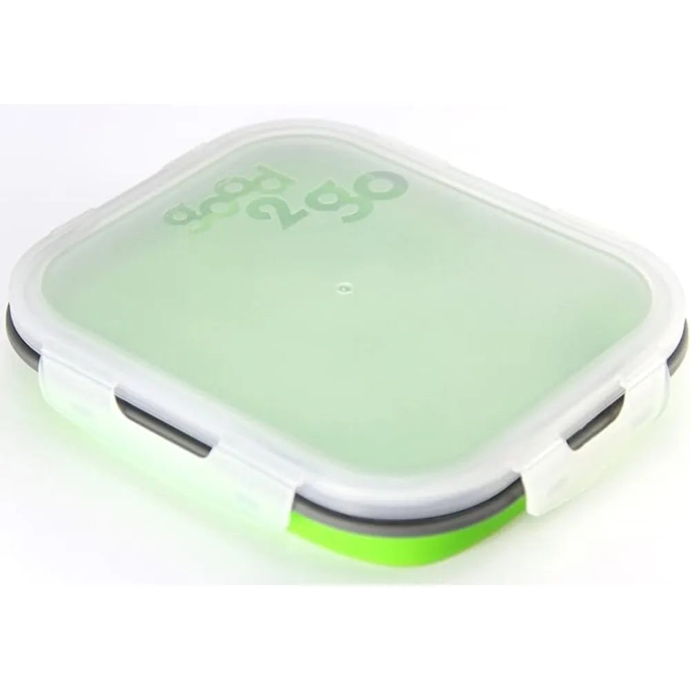 GOOD 2 GO G31003 RECTANGLE CONTAINER, 1 ltr. CAPACITY - GREEN COLOR