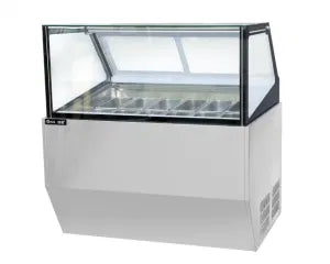 Lava Inox Ice Cream Display Freezer, 450 W, 120 x 76 x 135 cm