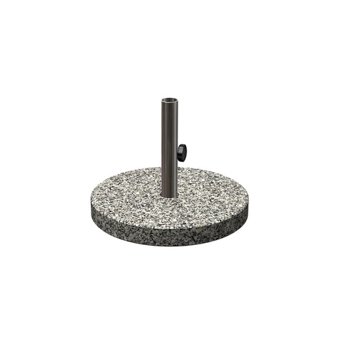 Gymkhana Marbella, Palma, Malaga, Valencia, Boho Beach Outdoor Umbrella Base 50Kg, Granite, 60x16 cm