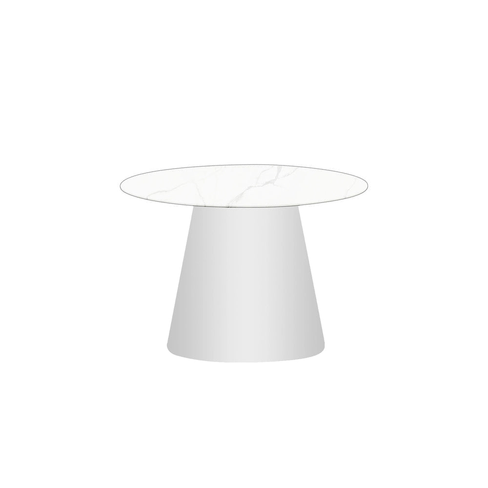 gymkhana-conic-outdoor-coffee-table-base-white-40x40-cm