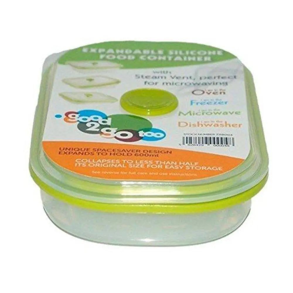 GOOD 2 GO TOO GZRB002B SQUARE CONTAINER, 500 ml