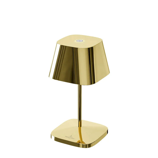 Villeroy & Boch Neapel 2.0 table lamp, H20 cm, glossy finish, Gold, Single Light