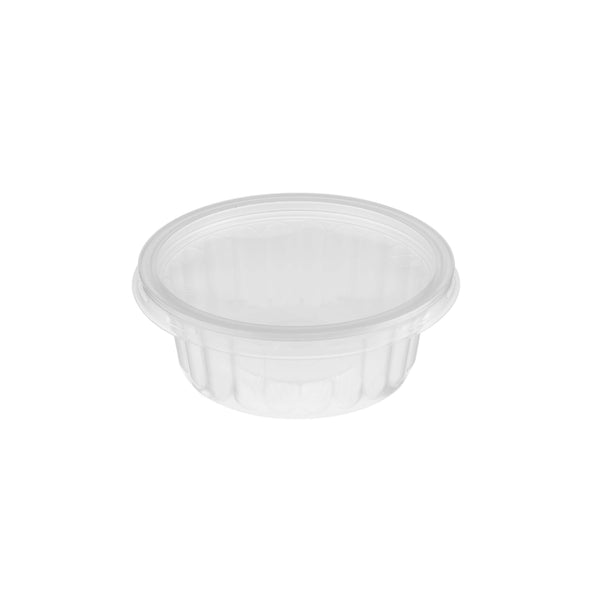 hotpack clear pp corrugated piastic bowl base 500 mi 1000 pcs