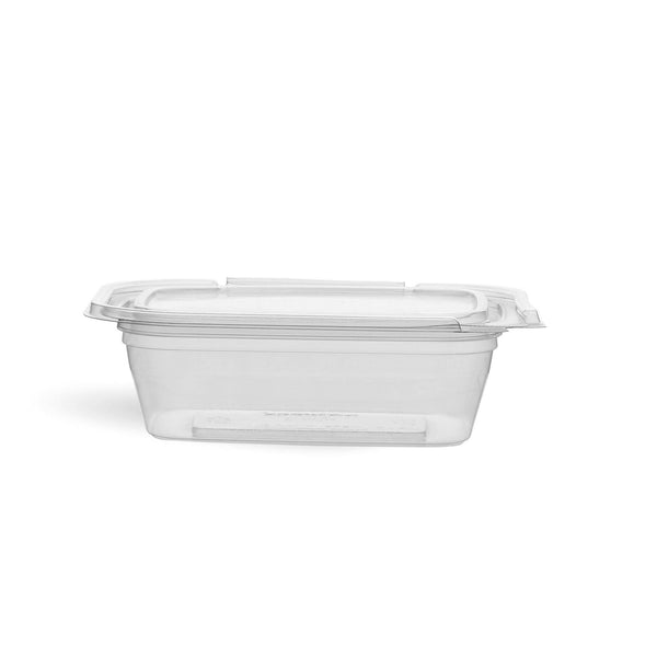 hotpack square pet hinged deli container 237 ml 200 pcs