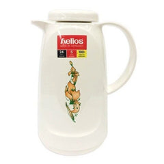 HELIOS HL621-001 FLASK RELAX, 1 ltr. CAPACITY - WHITE COLOR