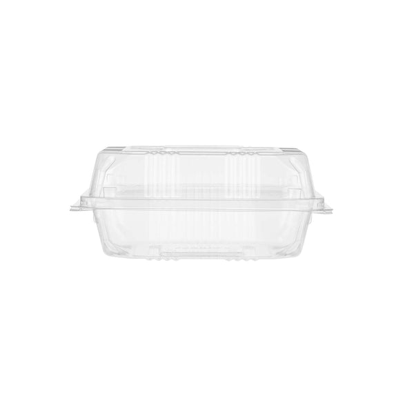 hotpack clear square pet container small 17 85 x 18 05 x 7 45 cm 500 pcs