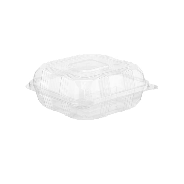 hotpack clear square pet container large 22 3 x 22 3 x 7 6 cm 200 pcs