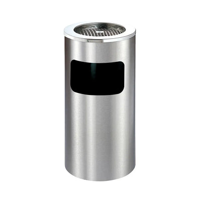 THS HS-12B Stainless Steel Ashtray Bin 12L